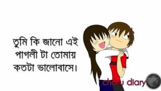 এই যে পাগল, হুম তোমাকেই বলছি  Bangla Romantic Quotes Video -  charu diary