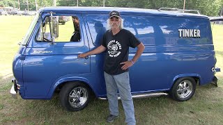 Incredible 1967 Ford Econoline Custom Van. THE TINKER.