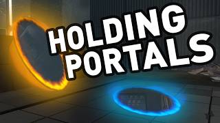 Portal 2 but you can Pick Up Portals