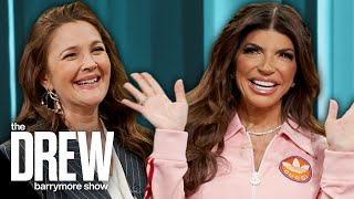 Teresa Giudice Recreates "Real Housewives of New Jersey" Table-Flipping Scene | Drew Barrymore Show