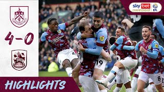 CLARETS DOMINATE TERRIERS | Burnley 4-0 Huddersfield Town | Highlights