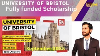 University of Bristol Application Process | Scholarship 2024-25 Apply | No Application fee |No IELTS