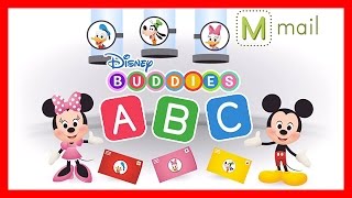 Disney Buddies ABCs: ABC Song & Game w/ Mickey Mouse - Learn the Alphabet - Educational App for Kids