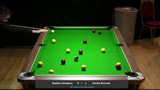 Festival of Pool - Mens Senior - Last 32 - Stephen Dempsey v Declan Brennan