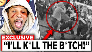 BREAKING: Gervonta Davis GOES NUTS \u0026 PUNCHES Keyshawn Davis at LAX Airport!