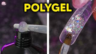 POLYGEL con Degradado de GLITTER - Paso a Paso