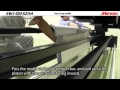 [Mimaki][SWJ-320S] How to set media