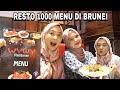 MEL TERKEJUT ADA RESTO SERIBU MENU DI BRUNEI