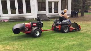 Remove 1/2 acre of Lawn Leaves in 4 to 8 minutes - Toro Debris Blower