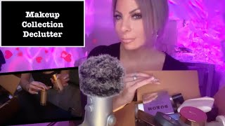 Makeup Collection Show & Tell / Declutter Relaxing Soft Spoken ASMR