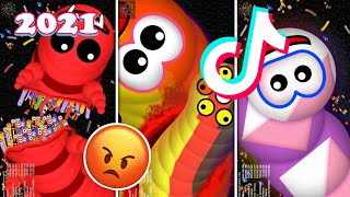 TikTok Cacing WormsZone.io Viral Video Terbaru (Best TikTok Worms Zone io Gameplay Compilation) #20