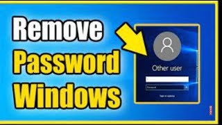 How To Remove Password From Windows 10 | How to Disable Windows 10 Login Password