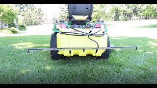 25 Gallon Tractor Mounted Sprayer Overview