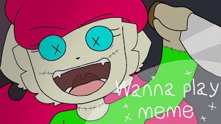Wanna play meme (kitty doll) // flipaclip [READ DESC]