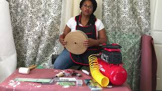 Tools for Reupholstering a Chair