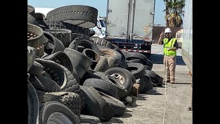 Learning with Code Enforcment: Waste Tires