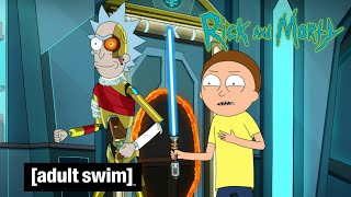 Adult Swim  - Rick And Morty 🇫🇷 | Le Père Rick-Noël est une Mortyure [extrait S06E10]