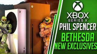 Head of Xbox Phil Spencer TALKS New Bethesda Xbox Series X Exclusives | New Xbox Games NOT On PS5