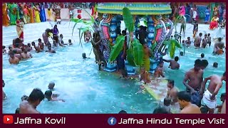 யாழில் சரவணப் பொய்கை தீர்த்தக் கேணி - அழகான அறுகோண வடிவம் - Jaffna