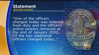 3 LAPD Officers Charged With Falsifying Records