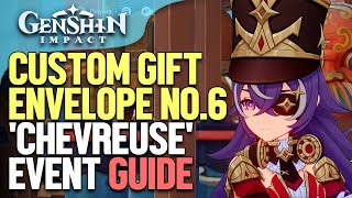 Custom Gift Envelope No.6 (Chevreuse) Event Guide Genshin Impact