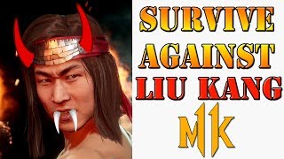 How to survive against & deal with Liu Kang's pressure in Mortal Kombat 11