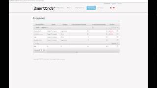 SmartOrder - Inventory Management Guide