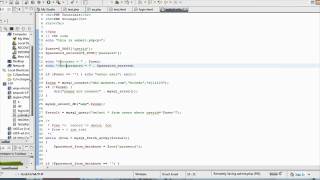 100 php tutorials - part 8 - login validation part2