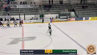 Proctor Green vs. Cloquet Gold (2025.01.13)