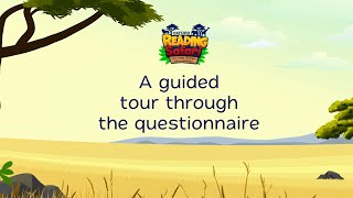 Oxford Reading Safari: A guided tour through the questionnaire