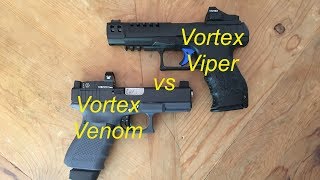 Vortex Venom vs Vortex Viper - Excellent Red Dot Options For Range or Concealed Carry!