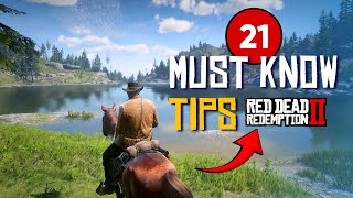 21 Must-Know Tips for Every Player — RDR2