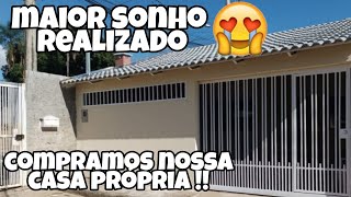 TOUR PELA MINHA CASA PRÓPRIA 😭🙌🏻 ANTES DA MUDANÇA!!