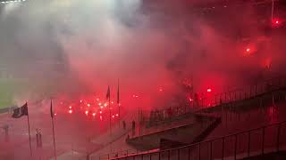 Feyenoord Rotterdam Pyroshow  vs Union Berlin