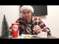 🎄❄НОВОГОДНИЙ МУКБАНГ ОБЖОР НА 🍔burger king ВОППЕР ЧИЗБУРГЕР КАРТОШКА ФРИ НАГГЕТСЫ