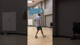 How to do The Side Running Man