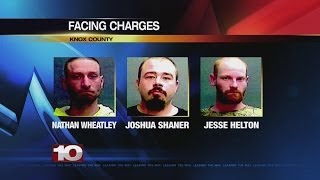 Three Knox Co. men behind bars