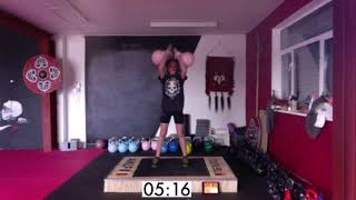 Kettlebell Sport Long Cycle 8kg 72reps by Racibor Jaskiewicz - Cup of Ireland 2021