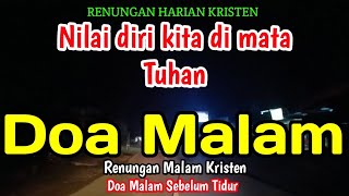 Renungan Malam - Nilai diri kita di mata Tuhan