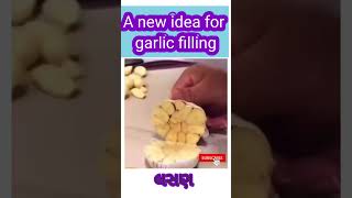 new idea Garlic/लहसुन/લસણ ફોલવાની રીત garlic #trending #farming #viral #shorts #khedut