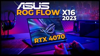 Asus Rog Flow x16 (2024) | The Unstoppable Gaming Laptop with RTX 4070  \u0026 i9-13900H