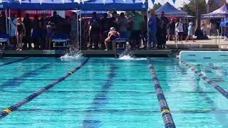 50 Yard Backstroke Disqualified