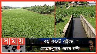 অস্তিত্ব সংকটে ভৈরব নদী ! | Meherpur News | Bhairab River | Somoy TV