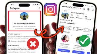 How to Recover a Disabled Instagram Account (2025) | We Disabled Your Account instagram