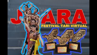 JUARA LOMBA FESTIVAL TARI VIRTUAL LESTARI MAURAK BUDAYA KALSEL-TENG