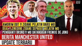 SIR JIM MUAK ❗️ AMORIM DI UJUNG TANDUK 👀 ROMANO DAPAT INFO MU LOBBY DE JONG 🔴 Berita MU