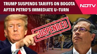 Donald Trump New Policies | Donald Trump Suspends Tariffs On Bogota After Petro’s Immediate U-turn