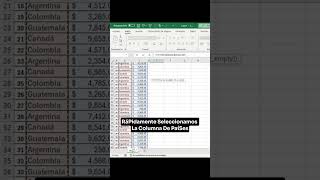 Como utilizar la función Filtrar de una forma profesional, inténtalo está fácil #excel #tips