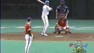 Seibu Lions Corey Paul vs Kintetsu Buffaloes japan '99