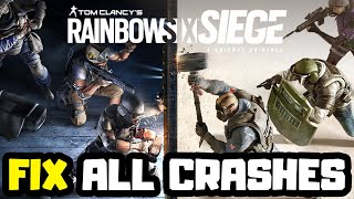 FIX Rainbow Six Siege Crashing, Not Launching, Freezing \u0026 Black Screen